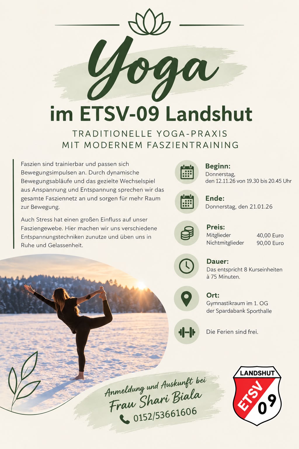 Yoga 2 Kurs Faszien